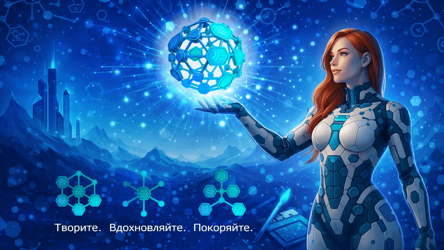 Творите. Вдохновляйте. Покоряйте.