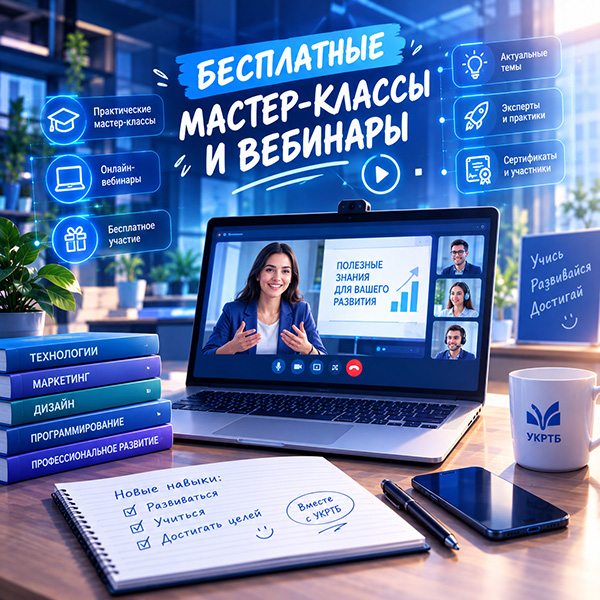 Бесплатные мастер-классы и вебинары